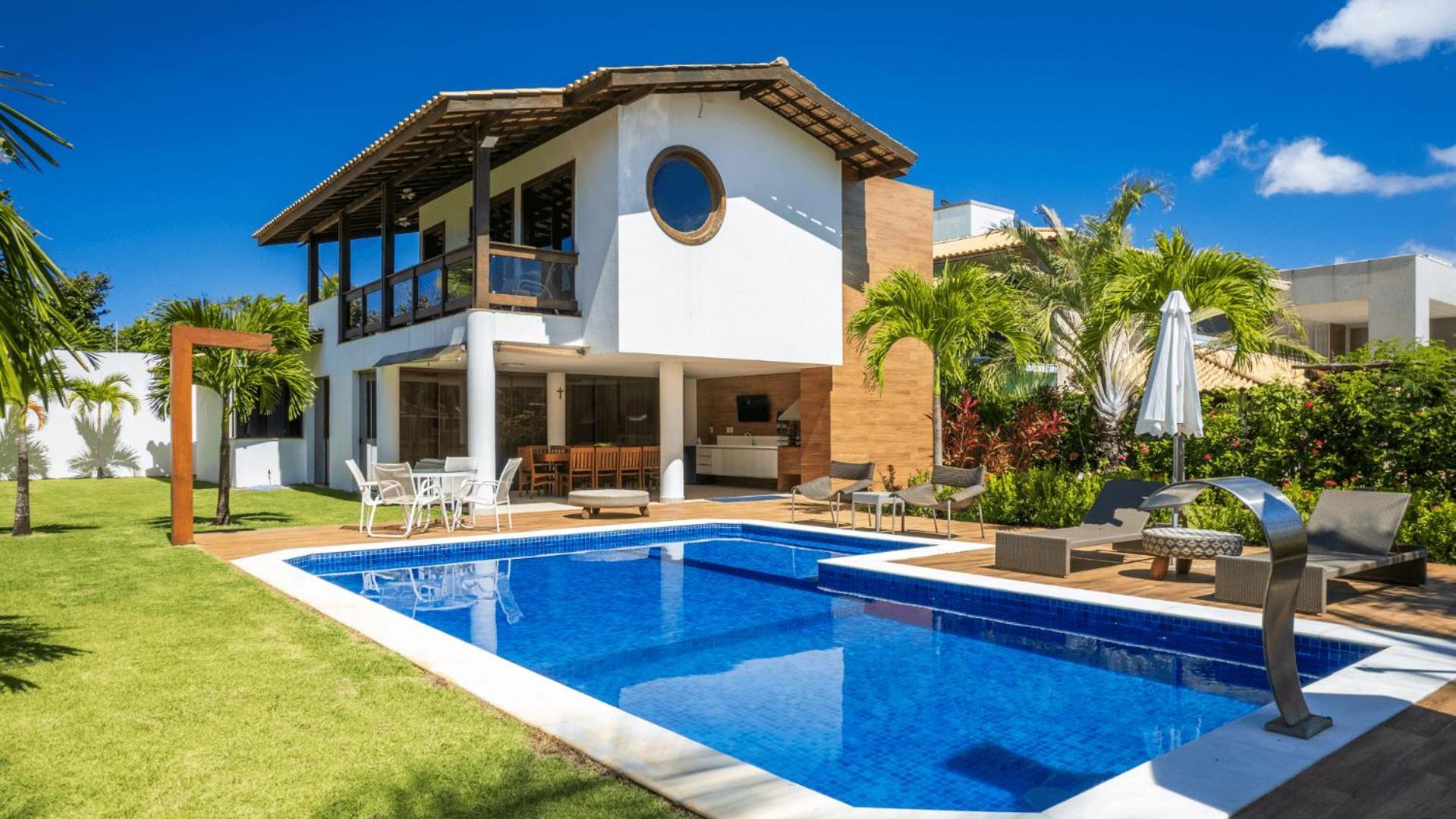 Casa Cerqueira 4 Suites Guarajuba Cond. Frente Mar Camassari 部屋 写真